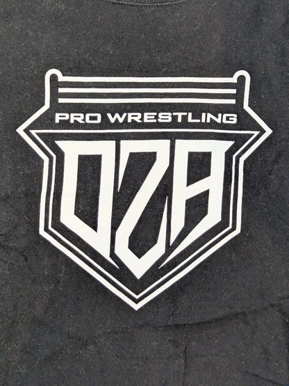 プロレスリングOZA Tシャツ②(ブラック)