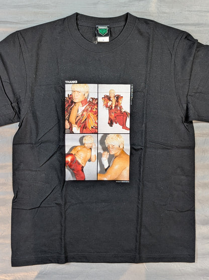 拳王「THANKS」フォトTシャツ(ブラック)