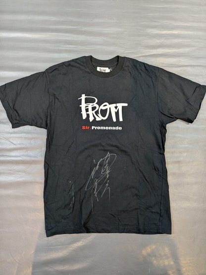 【武藤敬司 直筆サイン入り】Batt ロゴTシャツ(ブラック)