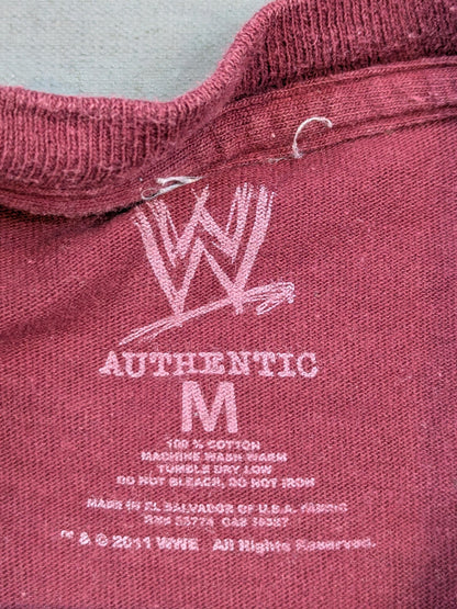 Daniel Bryan "EVERYONE TAPS SOONER &LATER" T-shirt (WW (2011) / Burgundy)