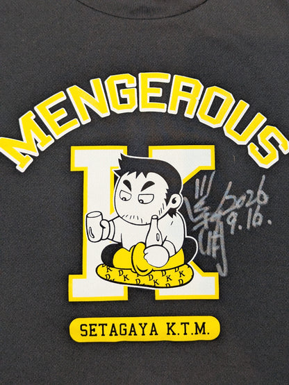 【直筆サイン入り】川田利明「麺ジャラスK」ドライTシャツ
