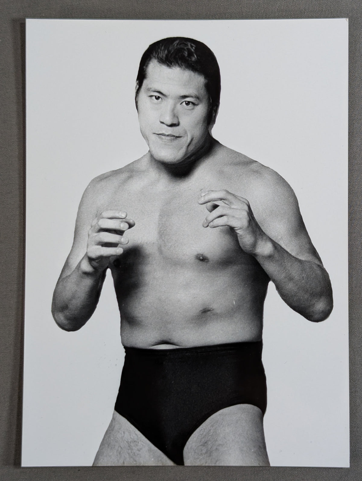 新日本プロレス 白黒ブロマイドセット