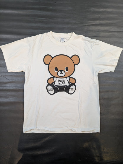武藤敬司「武藤ベアー」Tシャツ⑤(ホワイト)
