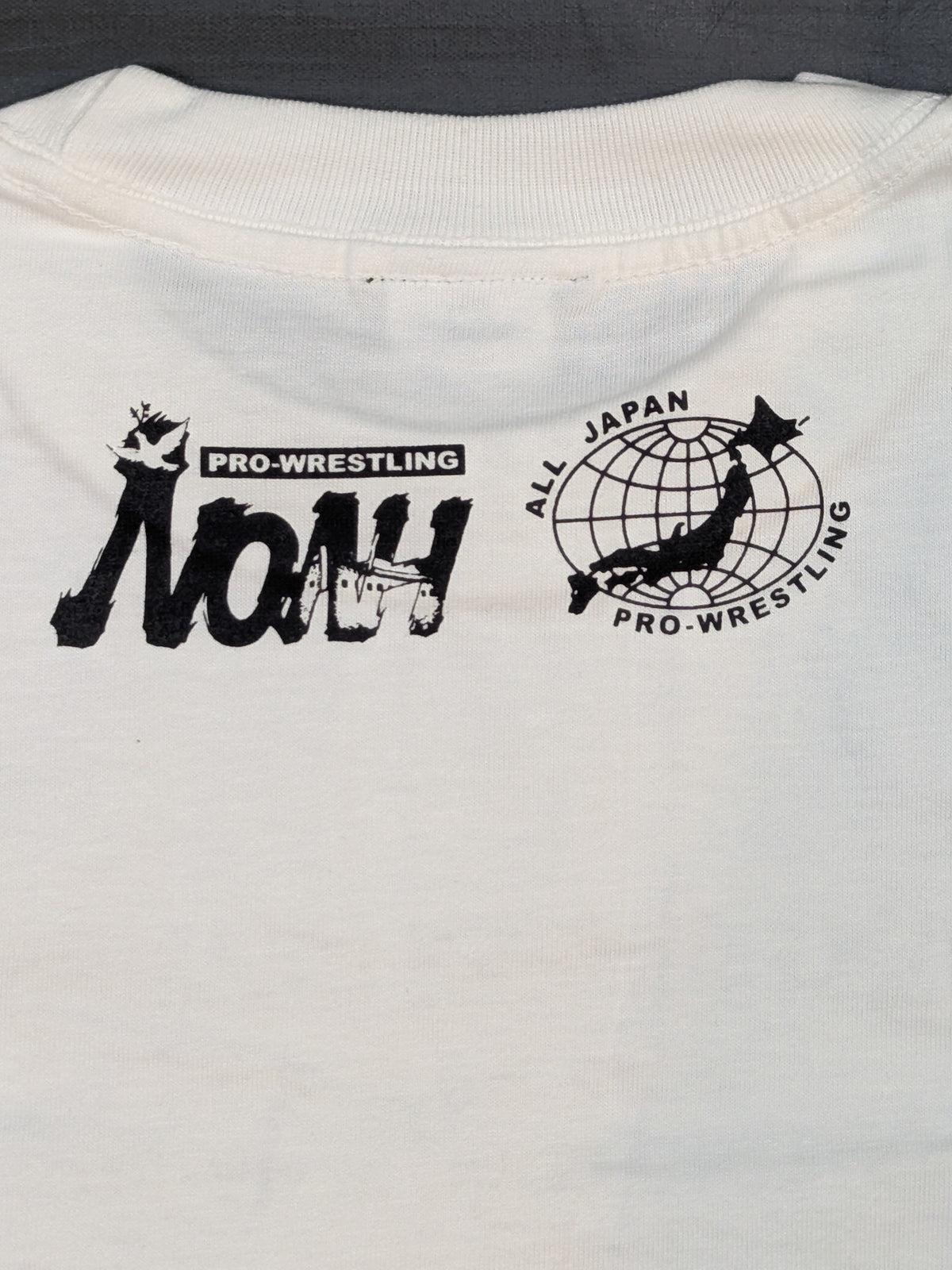 秋山準 vs 武藤敬司「THE TRIPLE CROWN CHAMPION-SHIP(2012.3.20)」ピクチャーTシャツ