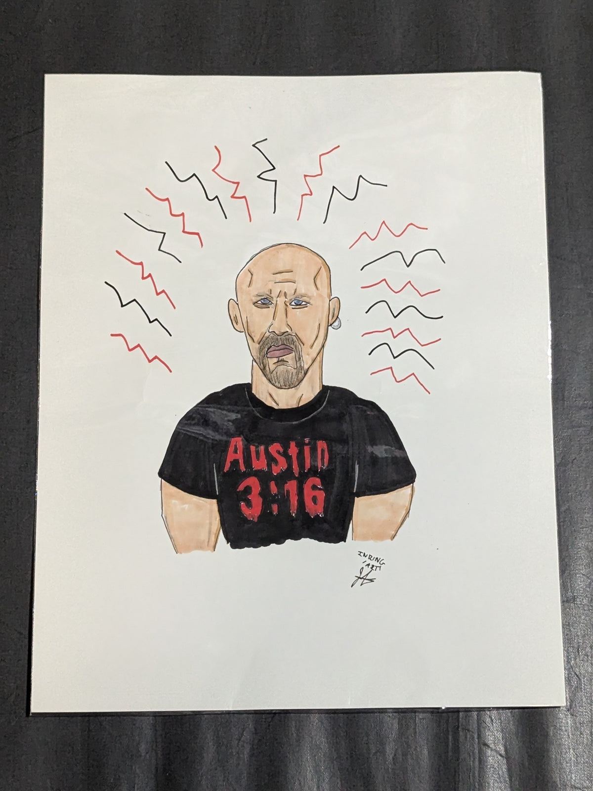 ストーンコールド・スティーブ・オースチン INRING ART