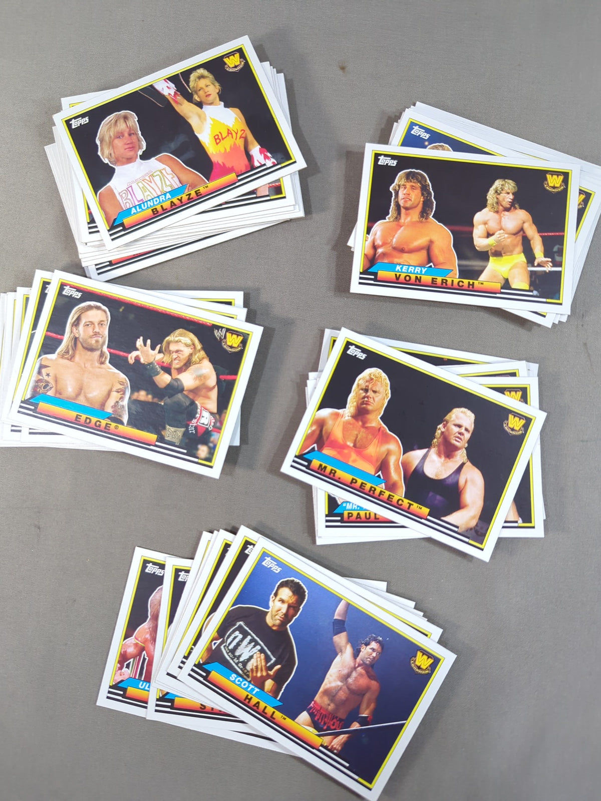 2018 Topps WWE Heritage BIG LEGENDS Regular Card Complete Set of 50!!