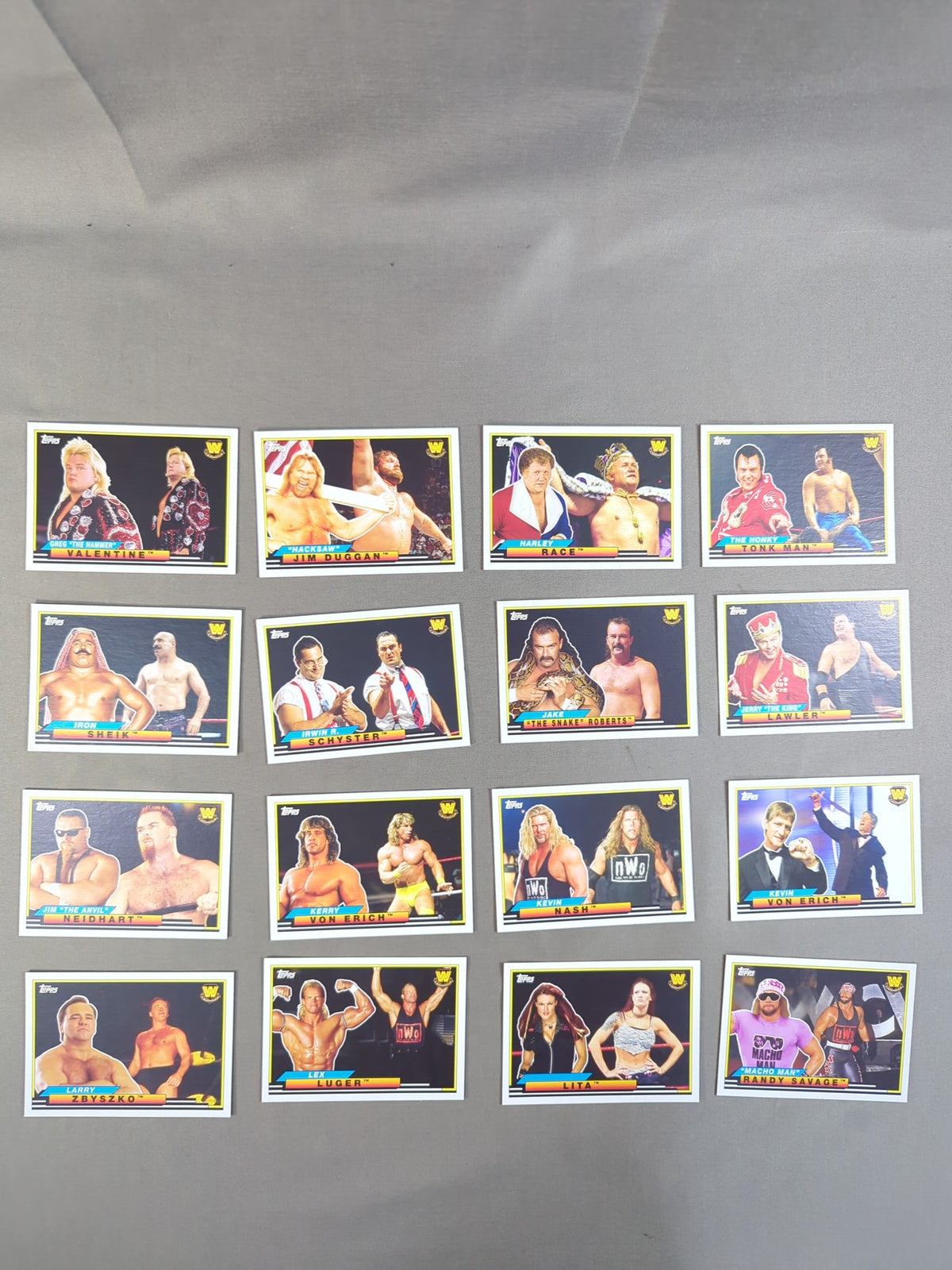 2018 Topps WWE Heritage BIG LEGENDS Regular Card Complete Set of 50!!