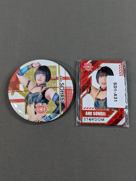 ★ Thunder, like ★ a dragon Ami Sohrei PinBack button set(1)