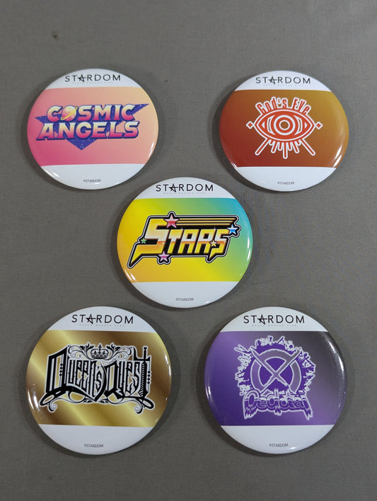 Stardom Unit Logo PinBack button Set