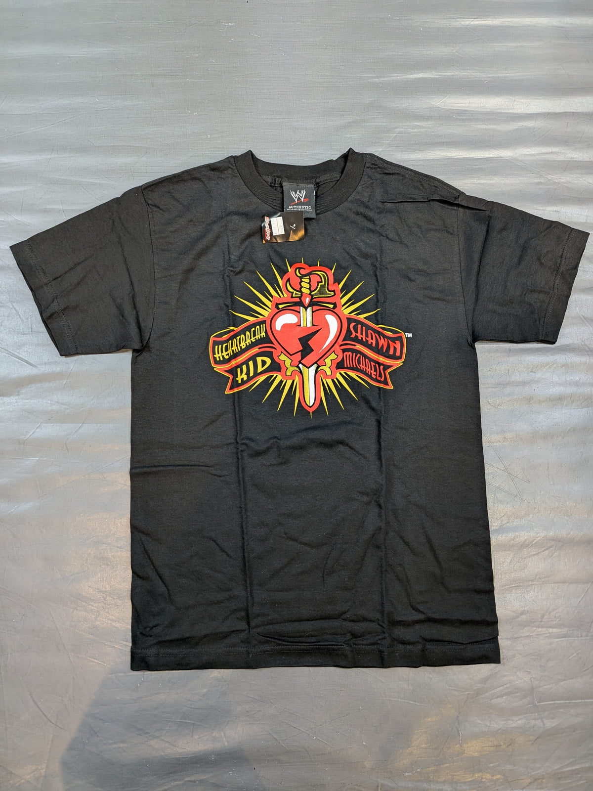 ショーン・マイケルズ「HEARTBREAK KID」Tシャツ(WWE(2000s) / ブラック)