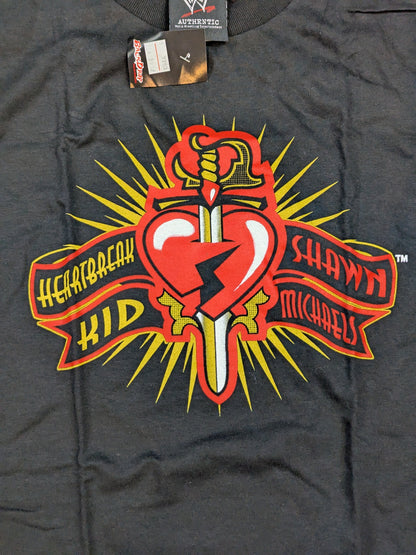 ショーン・マイケルズ「HEARTBREAK KID」Tシャツ(WWE(2000s) / ブラック)