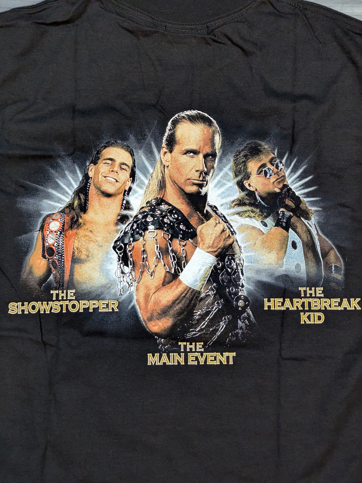 ショーン・マイケルズ「THANK YOU」Tシャツ(WWE(2000s) / ブラック)