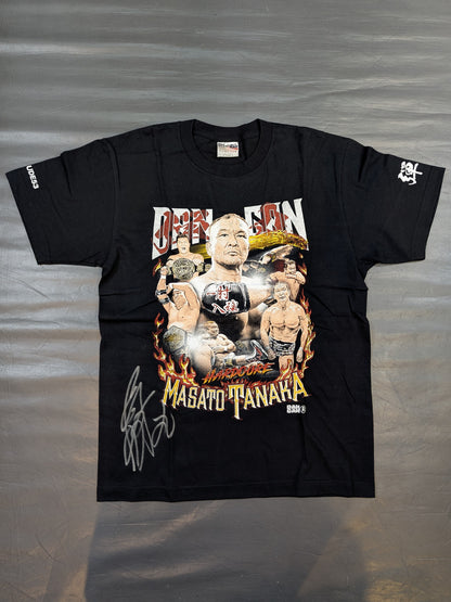 【直筆サイン入り】田中将斗「DAN GAN」ピクチャーTシャツ