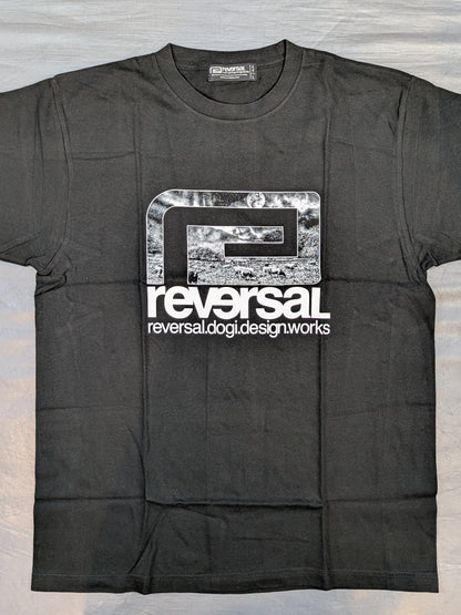 reversal Logo T-Shirt (2) (Black)
