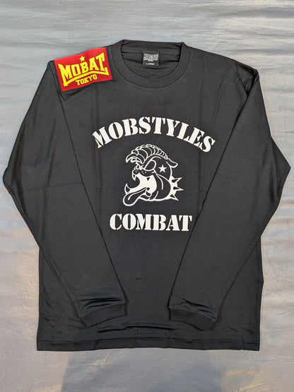 MOBSTYLES "COMBAT" Long Sleeve Dry T-Shirt (Black)