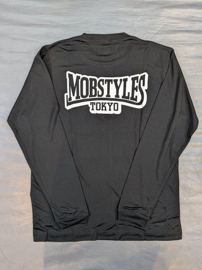 MOBSTYLES "COMBAT" Long Sleeve Dry T-Shirt (Black)