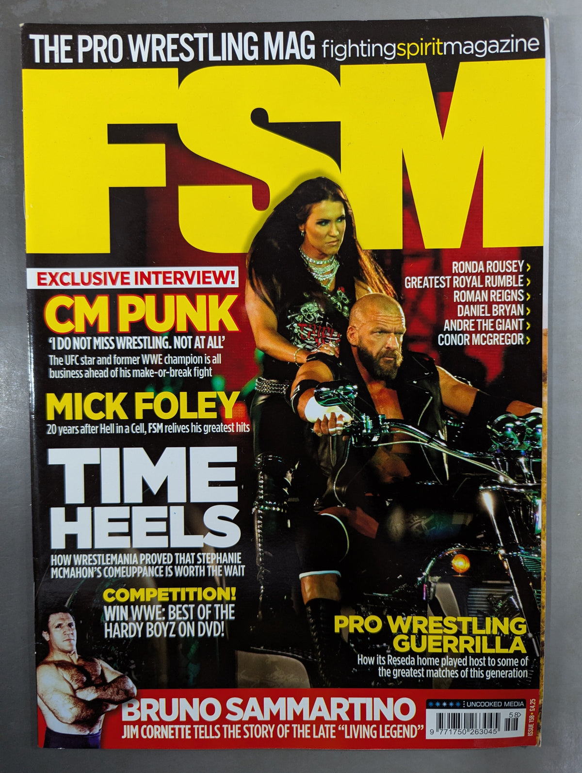 FIGHTING SPIRIT MAGAZINE★THE PRO WRESTLING MAG ISSUE 158