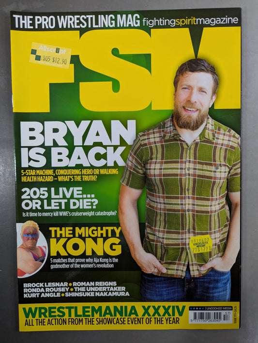 FIGHTING SPIRIT MAGAZINE★THE PRO WRESTLING MAG ISSUE 157