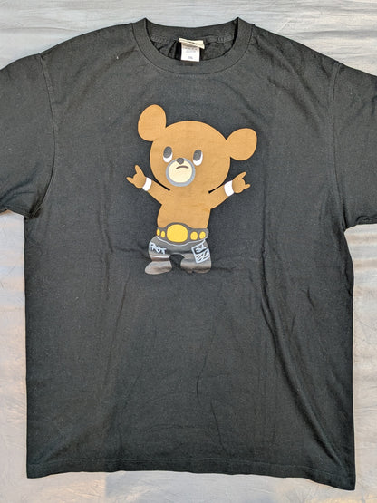 Muto Keiji "Muto Bear" T-shirt (6) (Pro Wrestling LOVE / Black)