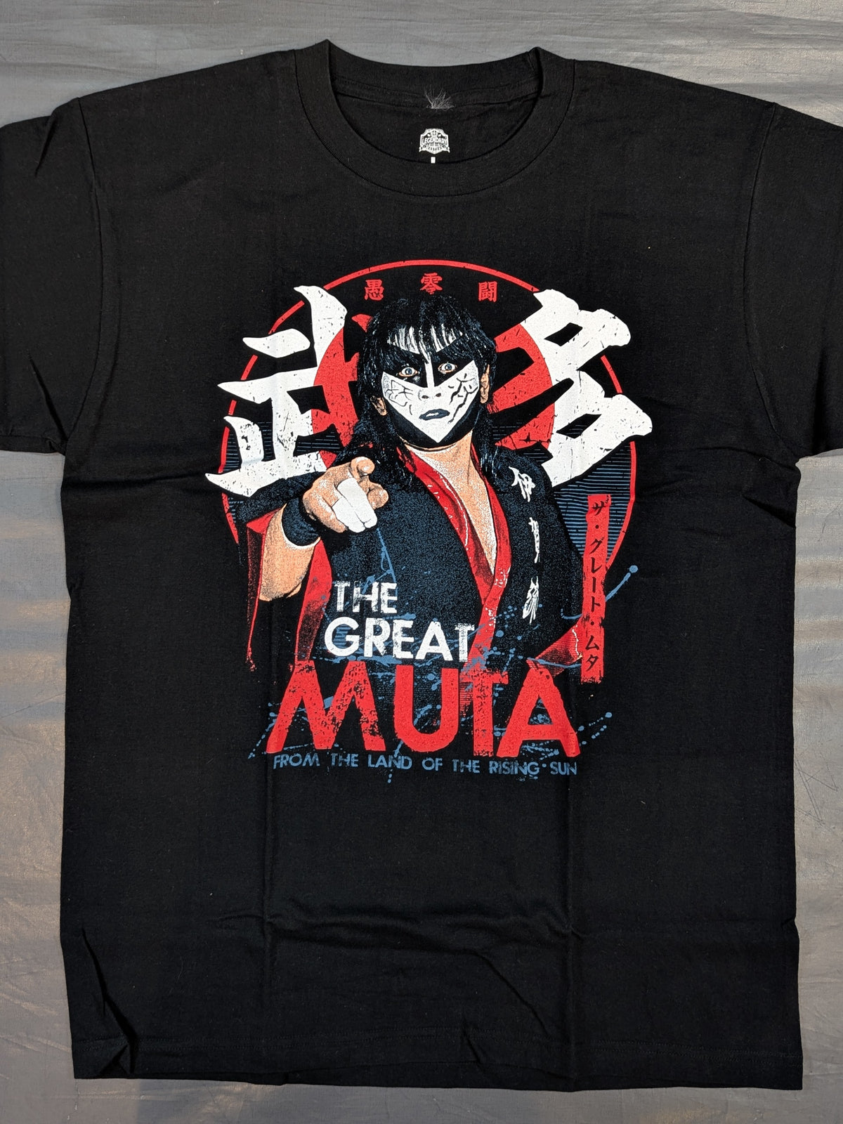 Great Muta Picture T-Shirt (Black)
