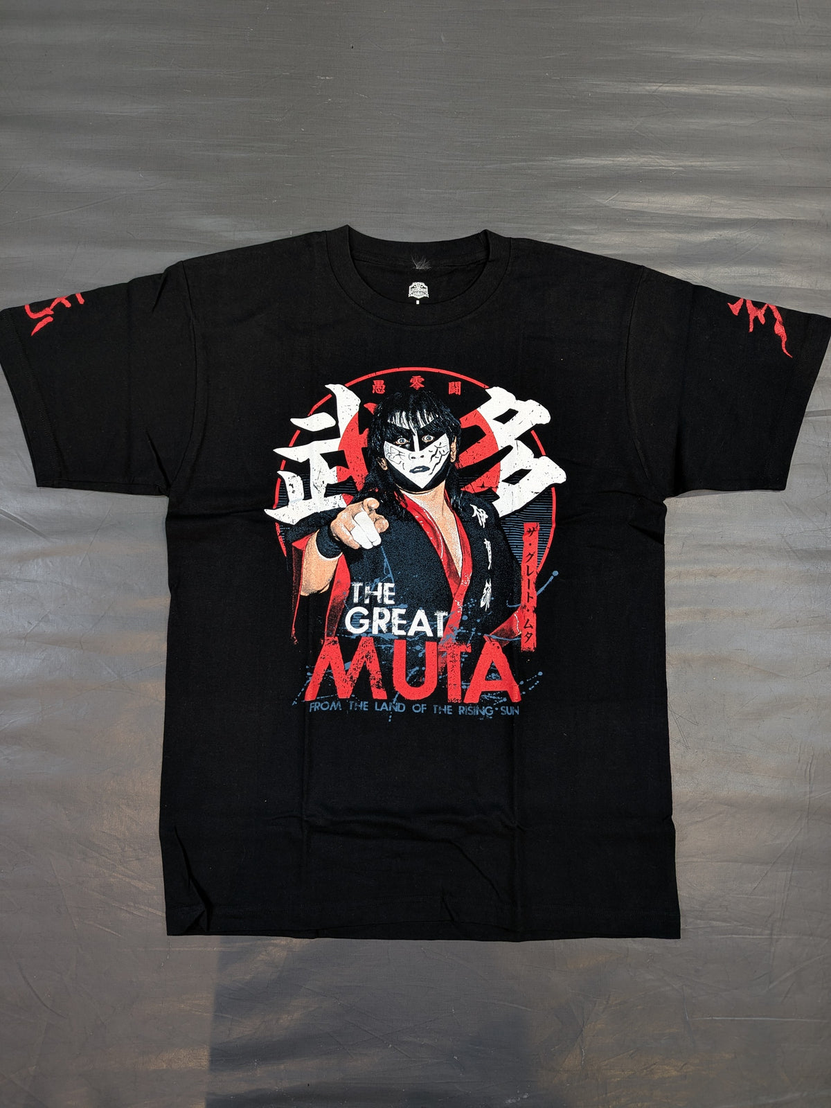 Great Muta Picture T-Shirt (Black)