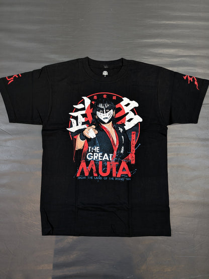 Great Muta Picture T-Shirt (Black)