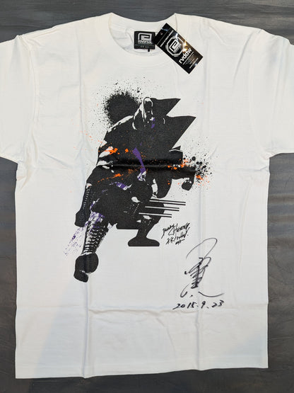 【直筆サイン入り】小橋建太×reversal「BURNING HAMMER」Tシャツ