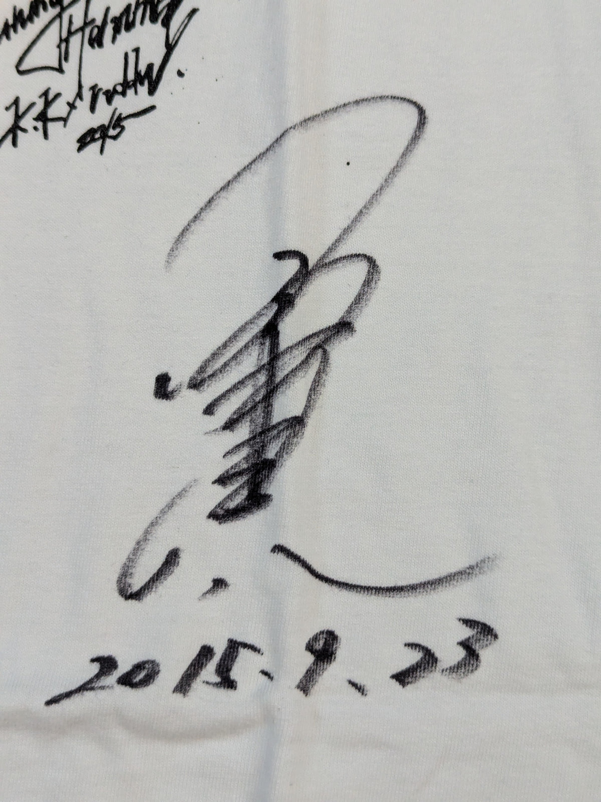 【直筆サイン入り】小橋建太×reversal「BURNING HAMMER」Tシャツ