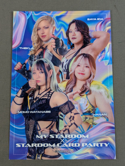 STARDOM CARD PARTY Postcards(1)