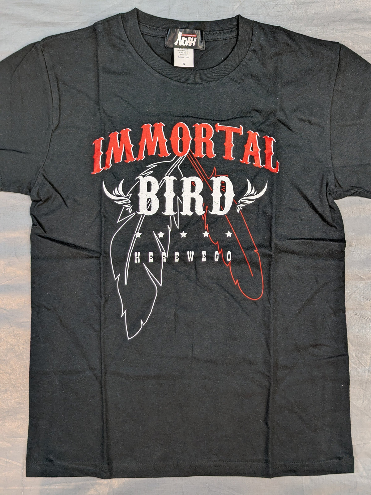 丸藤正道「IMMORTAL BIRD」Tシャツ(ブラック)