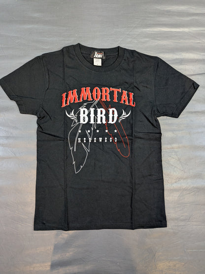 丸藤正道「IMMORTAL BIRD」Tシャツ(ブラック)
