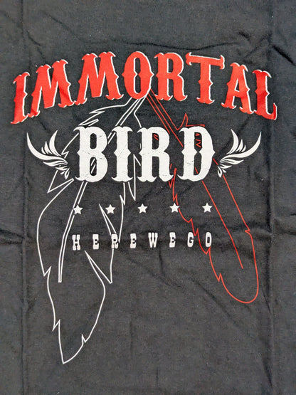 丸藤正道「IMMORTAL BIRD」Tシャツ(ブラック)