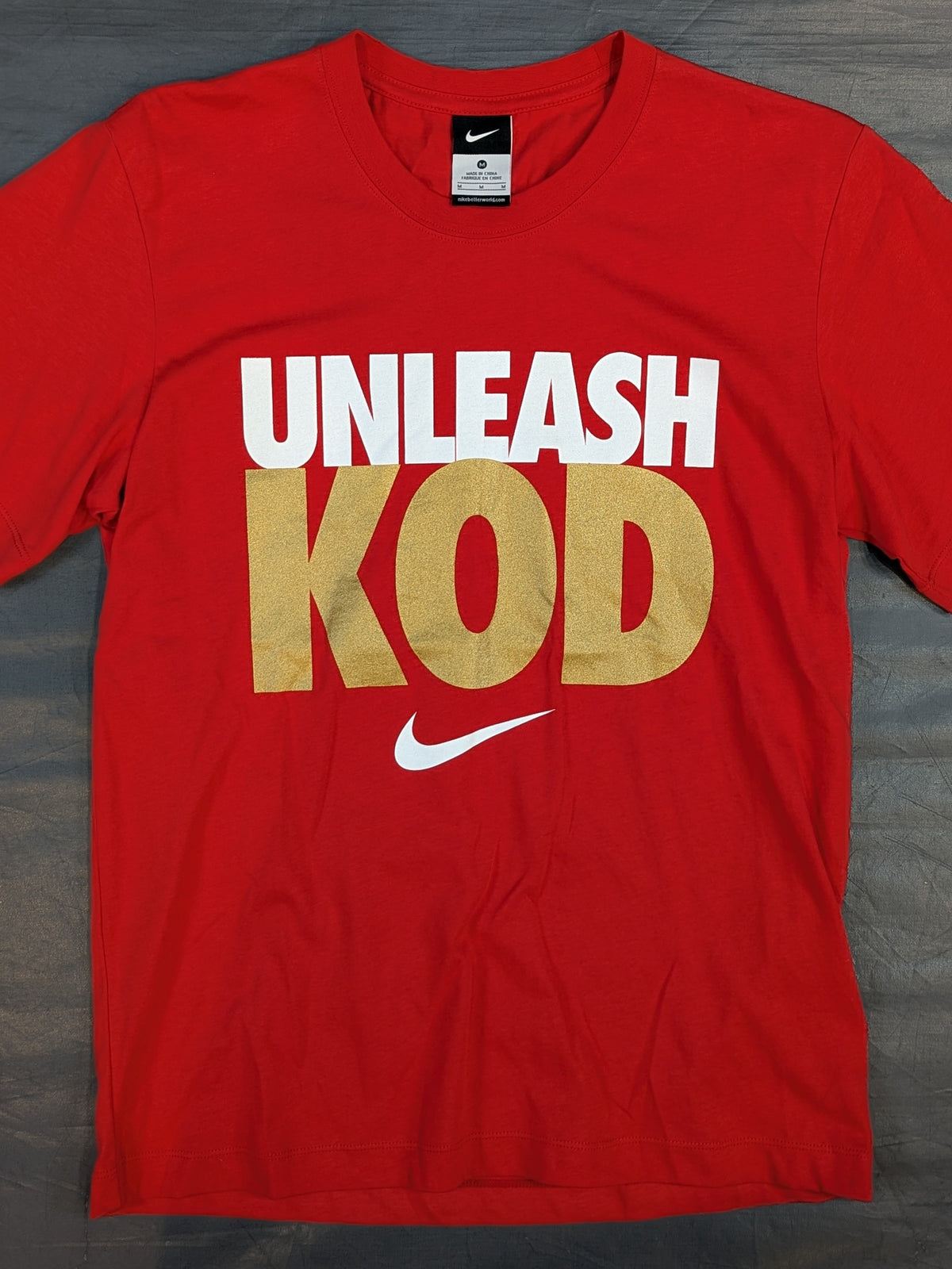 【hand signed autograph】 Takashi Uchiyama "UNLEASH KOD" T-shirt