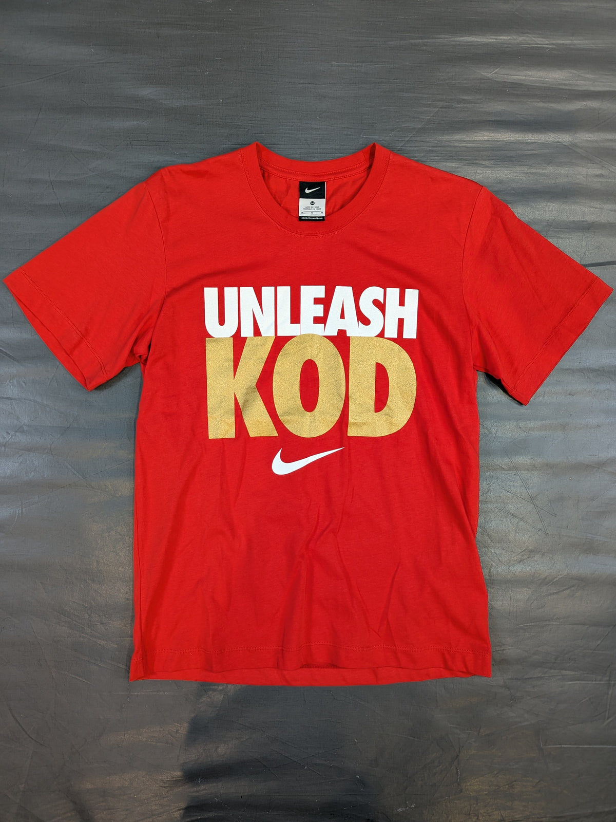 【hand signed autograph】 Takashi Uchiyama "UNLEASH KOD" T-shirt