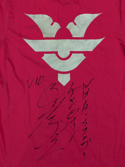 【hand signed autograph】 Takashi Uchiyama "UNLEASH KOD" T-shirt