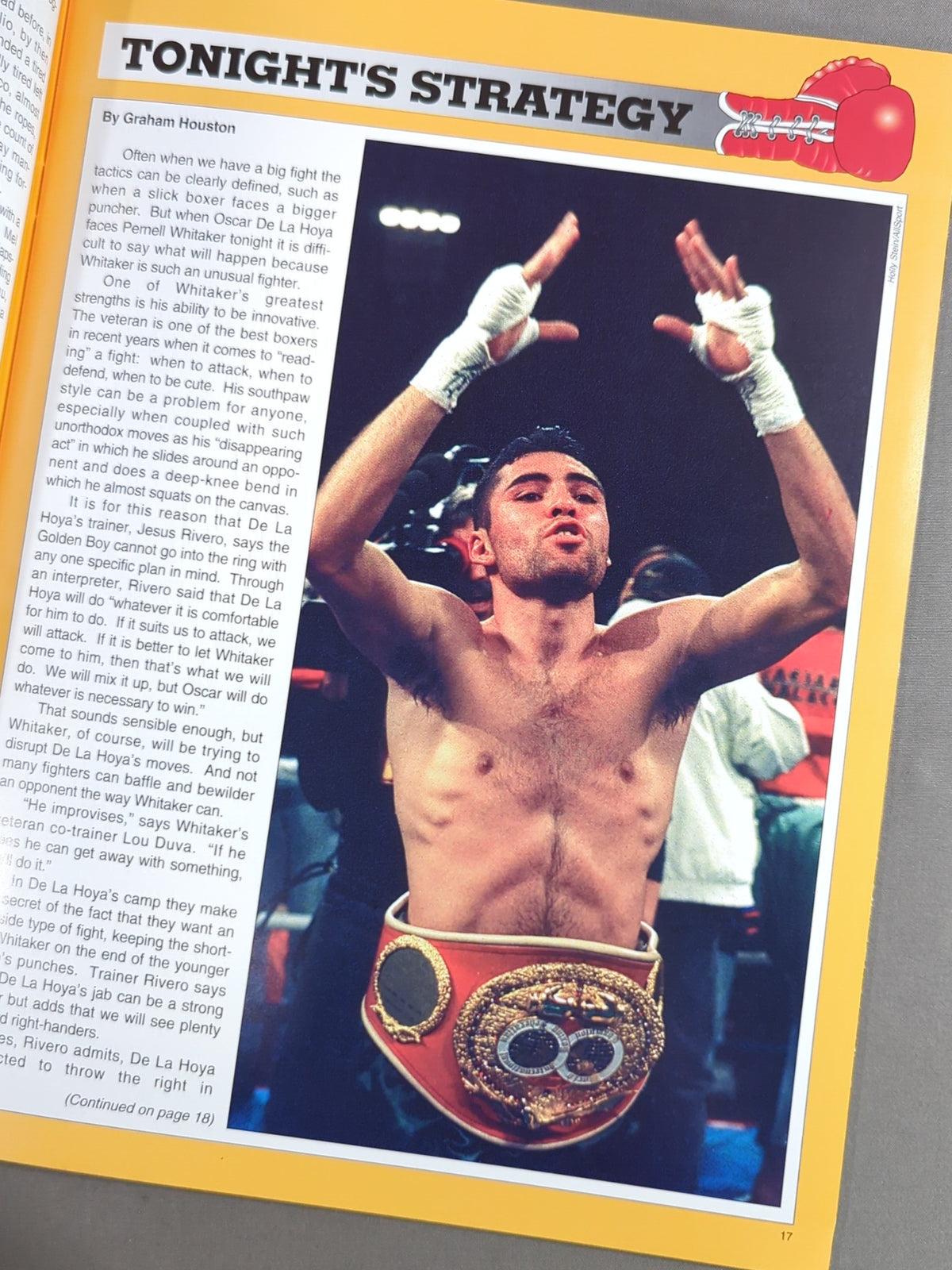 Oscar De La Hoya vs Parnell Whitaker