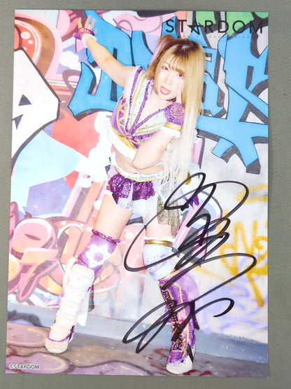 Tam Nakano  hand signed autograph  Stardom Pro-Photo  (L-1)