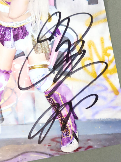 Tam Nakano  hand signed autograph  Stardom Pro-Photo  (L-1)