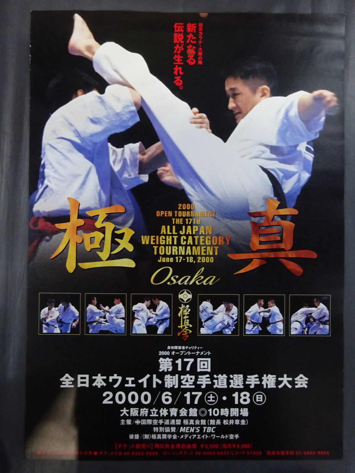 Kyokushin KARATE  Tournament Poster Set (2)