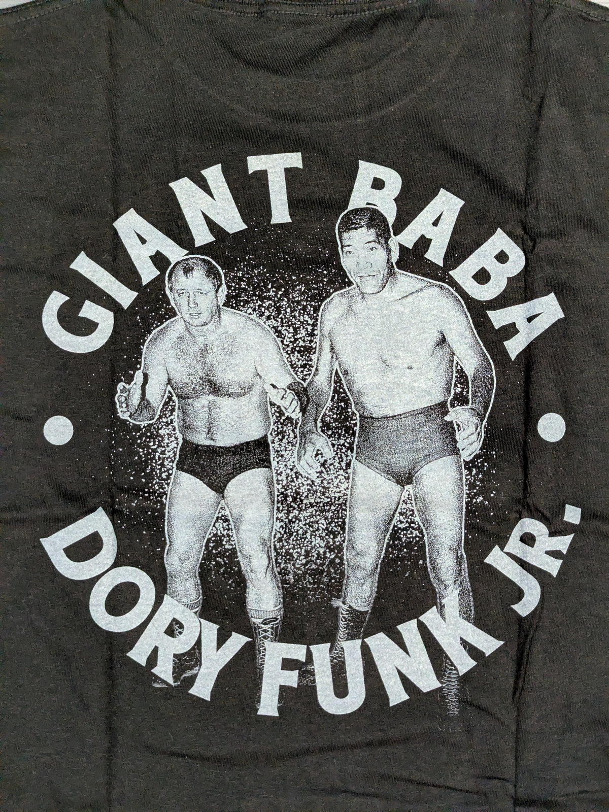 Giant Baba ×Dory Funk Jr.  T-shirt