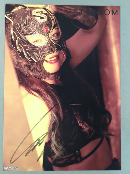 スターライト・キッド 直筆サイン入り スターダムポートレート(M-3)
