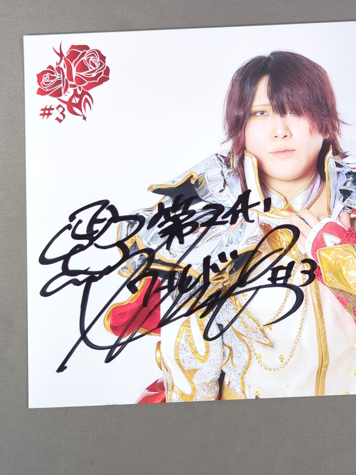 Utami Hayashishita  hand signed autograph  Pro-Photo  (C-3)