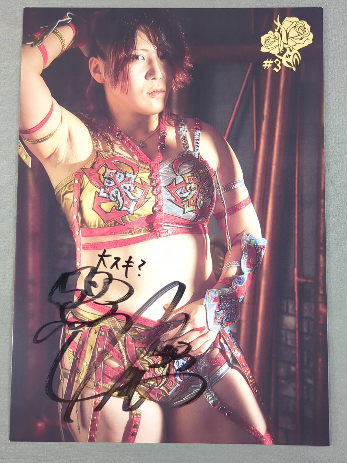 Utami Hayashishita  hand signed autograph  Pro-Photo  (C-5)