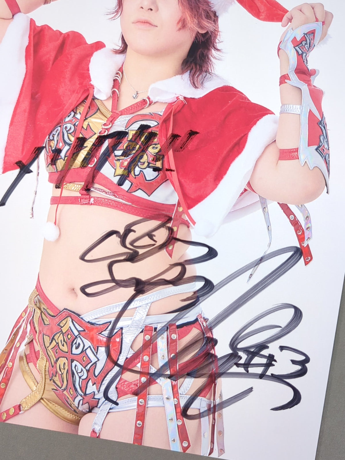 Utami Hayashishita  hand signed autograph  Pro-Photo  (C-6)