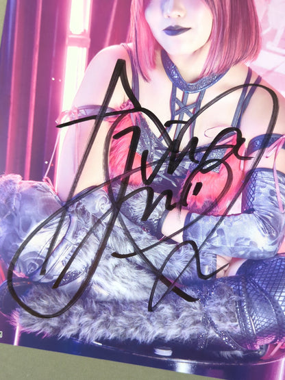 RINA  hand signed autograph  Stardom Pro-Photo  (D-5)