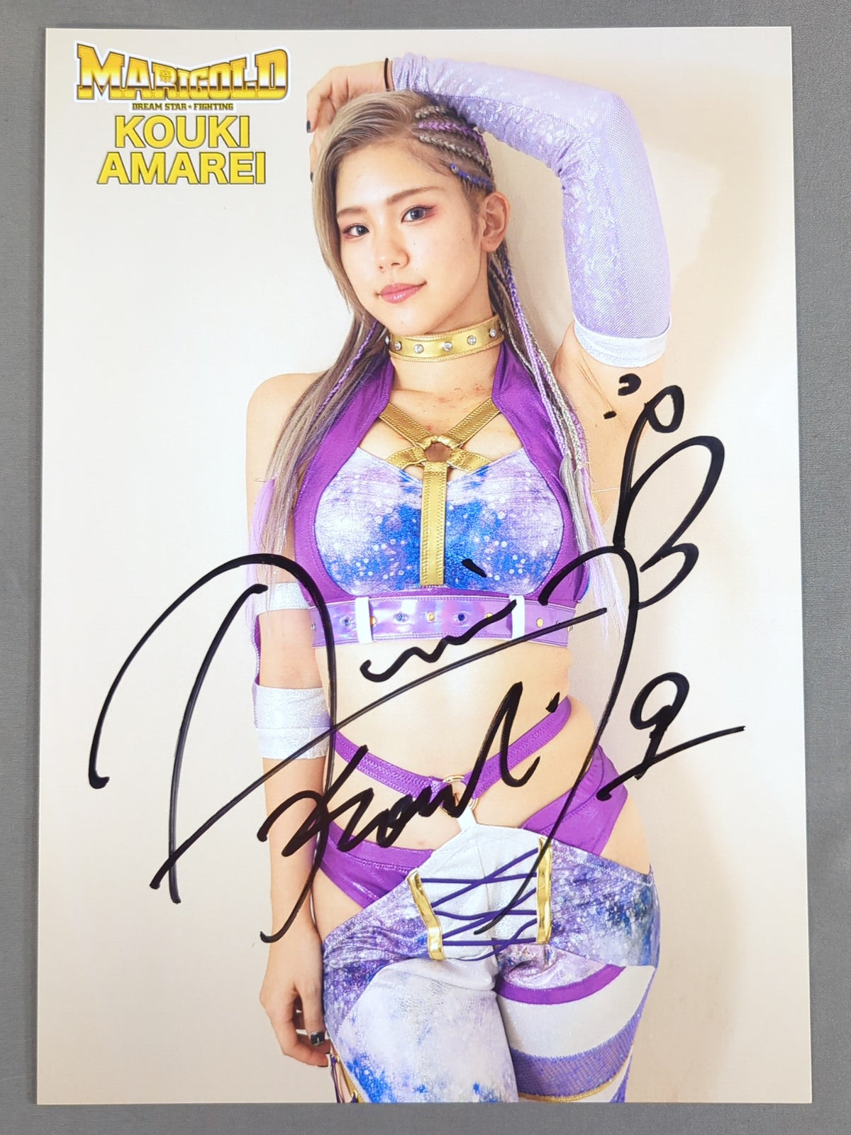 Amarei Kouki  hand signed autograph  Pro-Photo  (G-1)