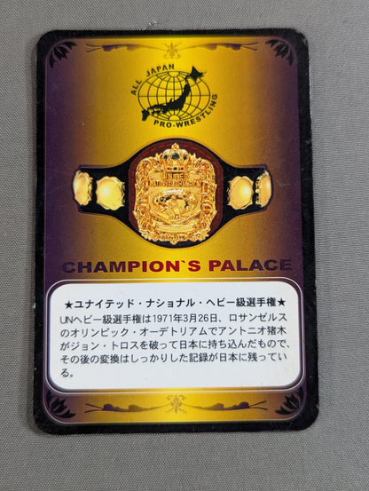 UN Heavyweight Championship Belt