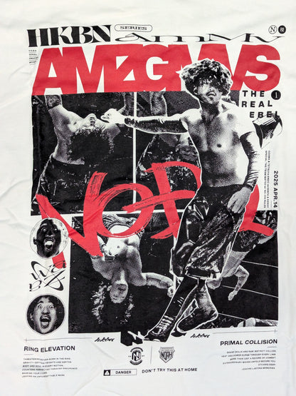 OZAWA 'HAKOBUNE SERIES AMAZING MOVES' T-Shirt (White)
