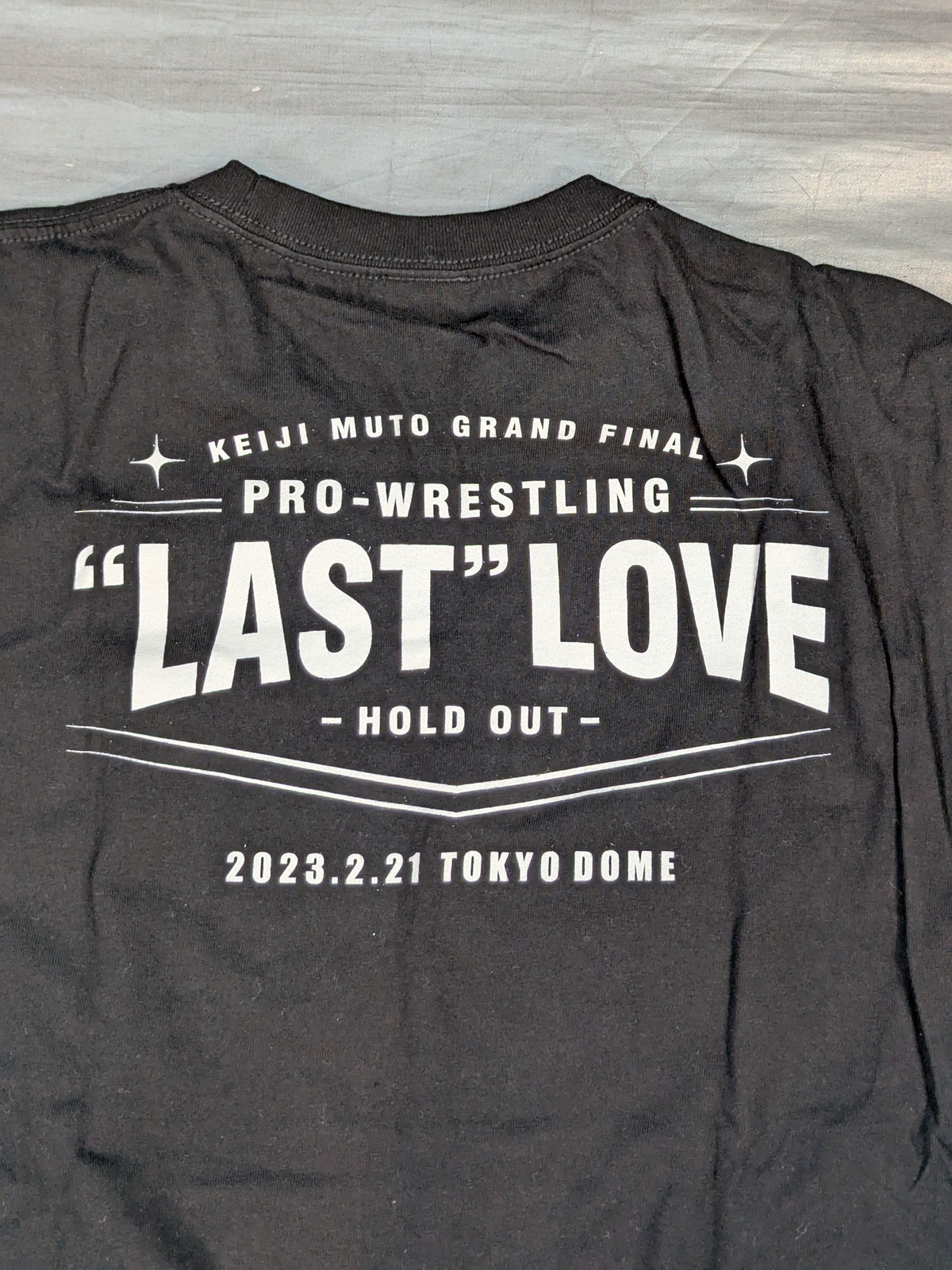 Muto Keiji 'LAST LOVE' Logo T-Shirt (2)