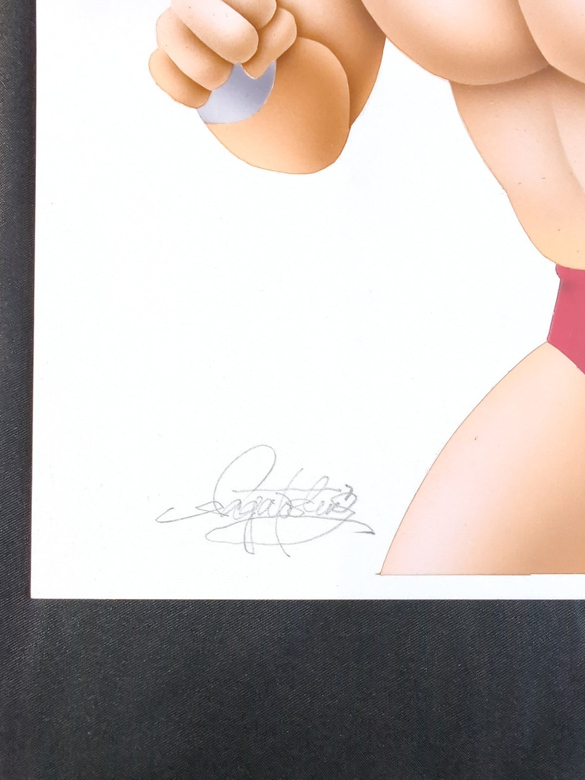 ★ Nagatoshi Sakai's original artwork ★ "New Japan Pro Wrestling vs U Inter" Muto Keiji vs. Nobuhiko Takada